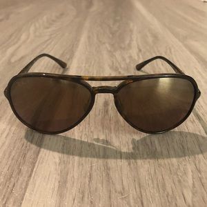 Ray-Ban Chromance Polarized Aviator Sunglasses